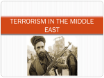 TERRORISM IN THE MIDDLE EAST
