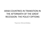 ARAB COUNTRIES IN TRANSITION IN THE AFTERMATH OF THE …