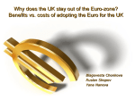 Why does UK stay out of the Euro