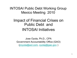 INTOSAI Public Debt Working Group Mexico Meeting 2010