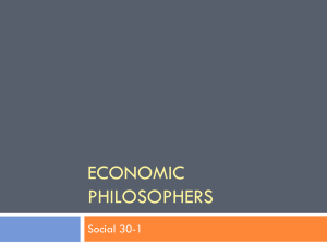 Economic Philosophers