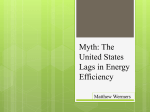 Myth: The United States Lags in Energy Efficiency