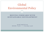 Seminar on Policy Studies - Global Development Research