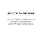 INDUSTRY ON THE MOVE