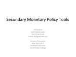 Monetarist’s take on Fiscal Policy