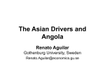 The Structure of Angola`s economy