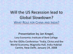 Will the US Recession lead to Global Slowdown