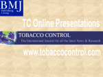 Tobacco Policy: Economic Myths and Realities