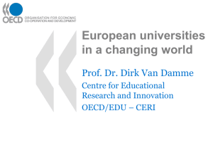 European Universities in a Changing World