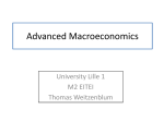 Advanced Macroeconomics - Thomas Weitzenblum Homepage