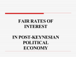 Fair Rates of Interest in Post