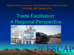Trade facilitation