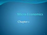 Micro Economics