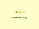 The Mixed Economy - Holy Family University