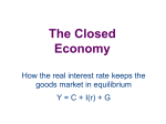 The Closed Economy - The Economics Network