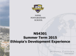 Ethiopia`s Development Experience