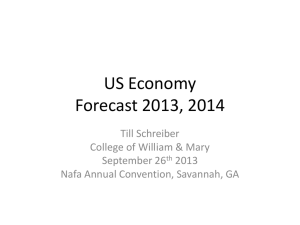 Economic Forecast for 2014 & Beyond