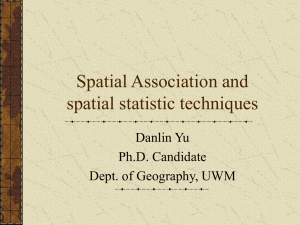 Spatial Association Lecture Notes