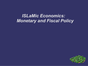 CH 18-Monetary and Fiscal Policy