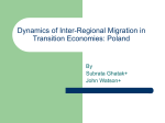 Dynamics of Inter-Regional Migration in Poland