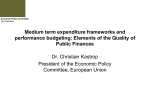 Elements of the Quality of Public Finances