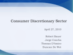 Consumer Discretionary - Fisher College of Business