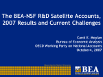 Update of the 1994 R&D Satellite Account
