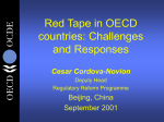 Red Tape in OECD Countries: Challenges and Responses