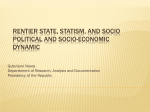 Rentier State, Statism, and SoCio Political