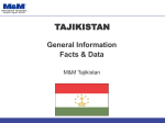 tajikistan - M&M Militzer & Münch