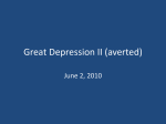 Great Depression II (averted)