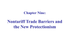 Nontariff Trade Barriers and the New Protectionism