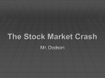 15.1The Stock Market Crash