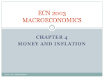 ECN 2003 MACROECONOMICS