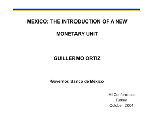 The New Monetary Unit