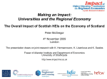 Modelling institutional impact : The overall