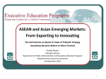 ASEAN and Asian Emerging Markets