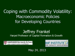 Energy Economics – II Jeffrey Frankel Harpel