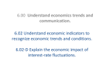 6.02 Understand economic indicators to recognize economic trends