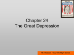 Chapter 24 The Great Depression