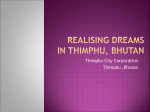 Realising DReAMS in Thimphu