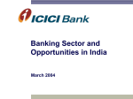 Indian economy and financial sector: On the move