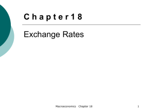 fixed exchange rates