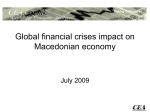 Global Financial Crises Impact on Macedonian Economy