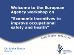 General introduction to GP - European Agency for Safety & Health at