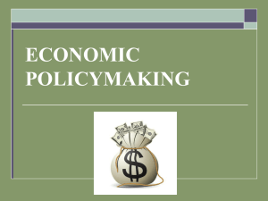 economic policymaking