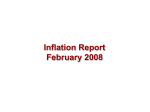 Bank of England Inflation Report February 2008