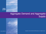 Aggregate Demand and Aggregate Supply