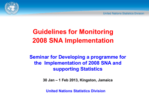 PPT - United Nations Statistics Division