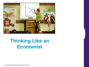 Thinking Like an Economist